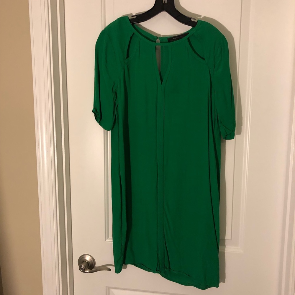 Kelly Green Cut Out Dress